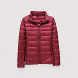 Cristine™ | Neue Ultraleichte Jacke Mit Weißen Entenfedern