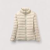 Cristine™ | Neue Ultraleichte Jacke Mit Weißen Entenfedern